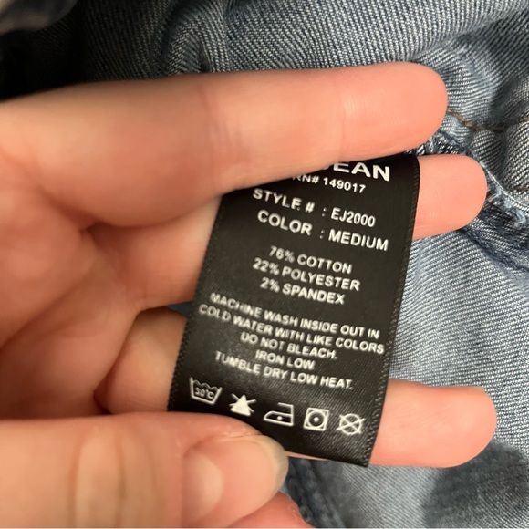 Distressed Denim Jacket - Picture 7 of 7